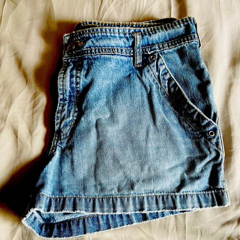 Woman’s Jean/Denim Shorts— Route 66 — Size 13/14